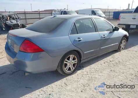 2007 Honda Accord 2.4 Ex из США, поврежденный, VIN 1HGCM56877A007478